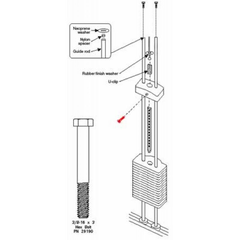 Weight Stack Parts Archives Vectra Fitness Parts LLC